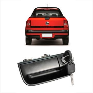 Cilindro Miolo Com Chave Puxador Externo G5 Saveiro Universal Automotive 22029