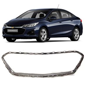 Moldura Da Grade Inferior Dianteira Hatch 1.4 Turbo Cruze Peças Genuínas GM 23378585