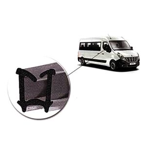 Canaleta Vidro Porta Dianteira Lado Direito Fixo Master 2.3 16v dci Jahu JH522482