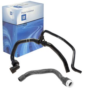 Kit De Mangueiras Do Ar Quente Entrada E Saída  Meriva Peças Genuínas GM KIT1152