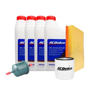 Kit Revisão 4 Óleos 5w30 Semisintético + Filtro De Ar Óleo E Combustivel Astra Kit Nova KIT2322