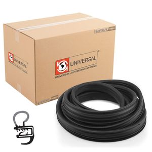 1 Metro Borracha De Porta Com Aba S10 /blazer /silverado Universal Automotive UN37960
