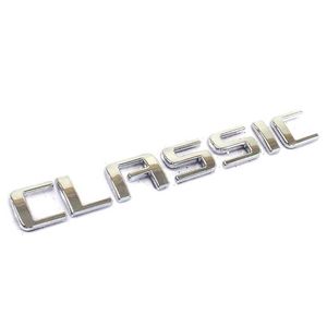 Emblema 'classic' Quadrado  Corsa Vhce 1.0 flex Classic Peças Genuínas GM 94716729