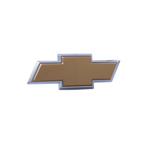Emblema Adesivo Gravata Dourada Dianteiro Da Grade  S10 /blazer Peças Genuínas GM 94703770