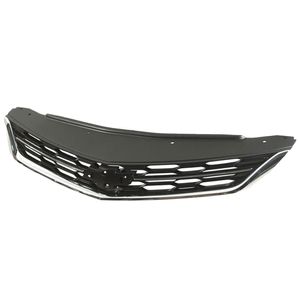 Grade Dianteira Superior Do Radiador Lt Preta Sedan Cruze Peças Genuínas GM 84060062