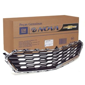 Grade Dianteira Do Radiador Ltz Com Filetes Cromados Sedan Cruze Peças Genuínas GM 23504347