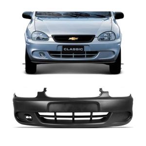 Para-choque Diant . Sem Furo Preto Corsa 94717990 Loma Plast LHT602