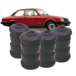 Kit 4 Bucha Traseira Do Braço Da Suspensão 40540  Chevette Jahu KIT1085