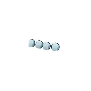Grampo Retentor Presilha Branco Pino Rebite Onix /prisma /agile /astra /celta /meriva /montana /spin