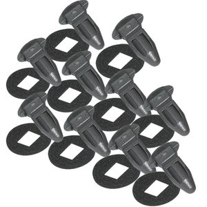 Kit 10 Grampo Fixação Parachoque Traseiro Corsa /vectra Jahu KIT1073