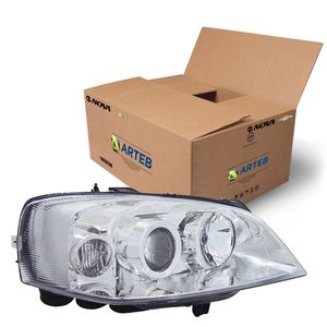 Farol Cromado Lado Direito Com Regulagem Elétrica Astra Arteb 160550