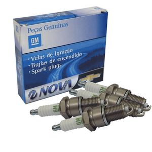 Jogo De Velas Ignição 1.0 1.4 Gasolina Vhc Br6es Celta /corsa Peças Genuínas GM JG93328727