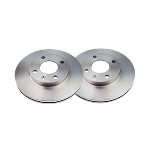 Par De Disco Freio Dianteiro Ventilado 236mm Prisma /agile /celta /kadett /tigra /monza /corsa Varga