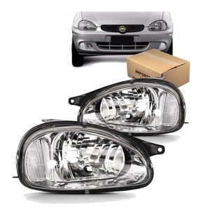 Par Farol Dianteiro Corsa Imports KIT2826