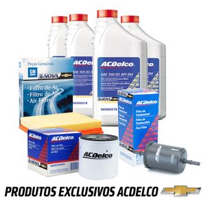 Kit Troca De Óleo E Filtros 5w30 Sn Semissintético Agile /montana /corsa Corsa Classic Peças Genuína