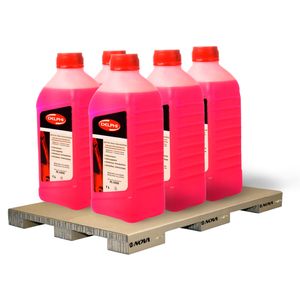 5 Litros Aditivo De Radiador Vermelho Concentrado Delphi KIT498