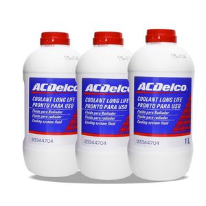 3 Litros Aditivo De Radiador Diluido Vermelho Acdelco Onix /prisma /agile /astra /celta /meriva /mon