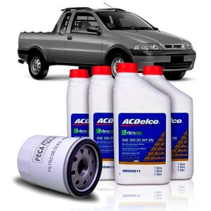 Kit Troca Óleo 15w-40 Api Sl + Filtro De Strada Kit Nova KIT2054