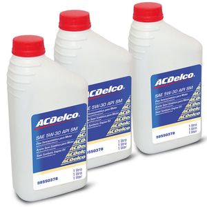 Kit Óleo Para Motor 5w30 Sm Semissintético 3 Litros Onix /prisma /agile /celta /meriva /montana /spi