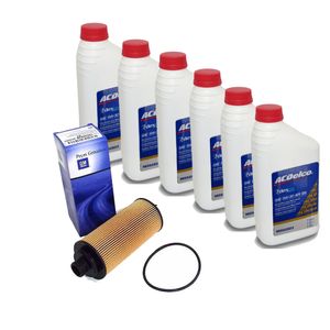 Kit Troca De Óleo 2.8 Diesel 6 Litros E 1 Filtro Original S10 Peças Genuínas GM KIT139