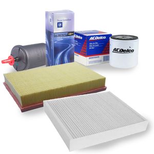 Kit Filtros Ar Combustível E Ac Flex  Meriva Peças Genuínas GM KIT1670