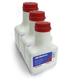 3 Aditivos Combustível Gasolina 100ml Acdelco  Chevette /ipanema /silverado /opala KIT1801