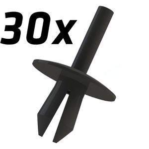 Kit 30 Grampo Capa Parachoque Para Barro Onix /agile /astra /celta /meriva /montana /spin /omega /za