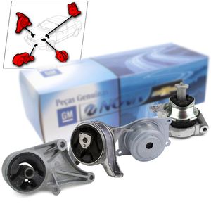 Kit Coxim Do Motor E Câmbio Manual 8v  Astra /zafira /vectra Peças Genuínas GM KIT542