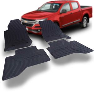 Tapete Original Pvc  S10 Cabine Dupla Acessórios Chevrolet KIT1461
