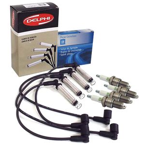 Jogo Cabos E Velas 2.2 Gasolina Mpfi S10 /blazer Kit Nova KIT599