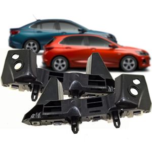 Par Guia Para-choque Dianteiro  Onix 1.0 turbo aspirado at lt ltz premier Peças Genuínas GM KIT1936