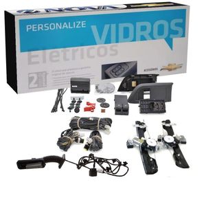 Kit Vidro Elétrico Dianteiro Completo  Onix /prisma Acessórios Chevrolet KIT246