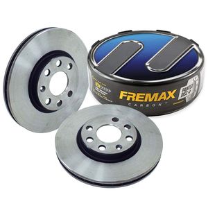 Par De Discos Freio Dianteiros Ventilados 260mm 8v  Meriva /montana /corsa Fremax KIT226