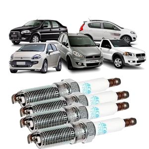 Jogo De Vela Ignição Idea 1.6 1.8 16v Etorq /punto /palio /siena /doblo /strada Acdelco JG19347302