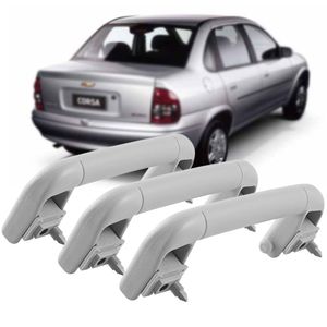 Kit 3 Alca De Teto Corsa Jahu JH071355 KIT1140