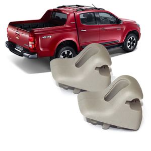 Par De Suporte Quebra Sol Parasol  S10 /trailblazer Auto Quality KIT1059