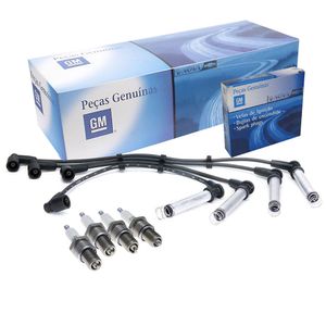 Kit De Velas E Cabos Ignição 2.0 Flex 8v 140cv  Astra /zafira /vectra Peças Genuínas GM KIT864