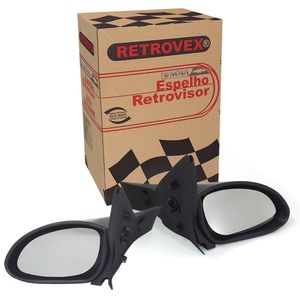 Par De Espelho Retrovisor Sem Controle  Vectra Rx2260 Retrovex KIT817