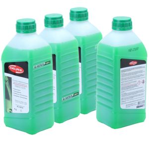 4 Litros Aditivo De Radiador Diluído Verde Delphi KIT1198