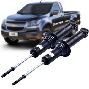 Par Amortecedor Dianteiro Cabine Simples  S10 2.8 diesel cabine Peças Genuínas GM KIT1845