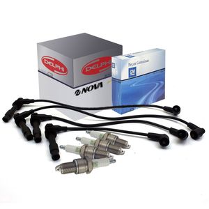 Kit Cabos + Velas De Ignição 16v 1.0 1.6 Tigra /corsa Kit Nova KIT1466