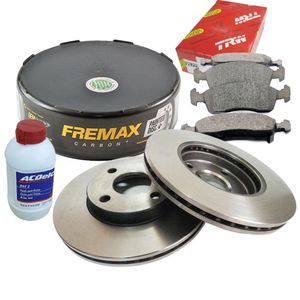 Kit Freio Disco Pastilhas + Fluido Spin Com Abs /sonic Kit Nova KIT495