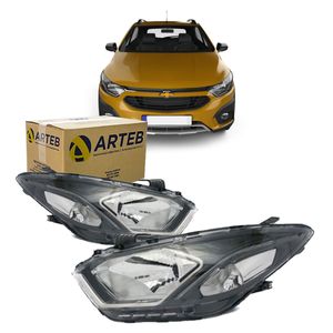 Par Farol Active Mascara Negra Onix /prisma Acive Arteb KIT2502 160987 160988