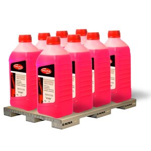 8 Aditivos De Radiador Concentrado Ecológico [vermelho] 1l Rl10008 Delphi KIT1331