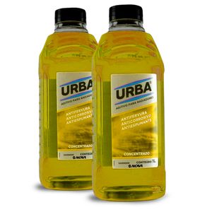 Aditivo Radiador Concentrado Amarelo 2 Litros Urba KIT1879