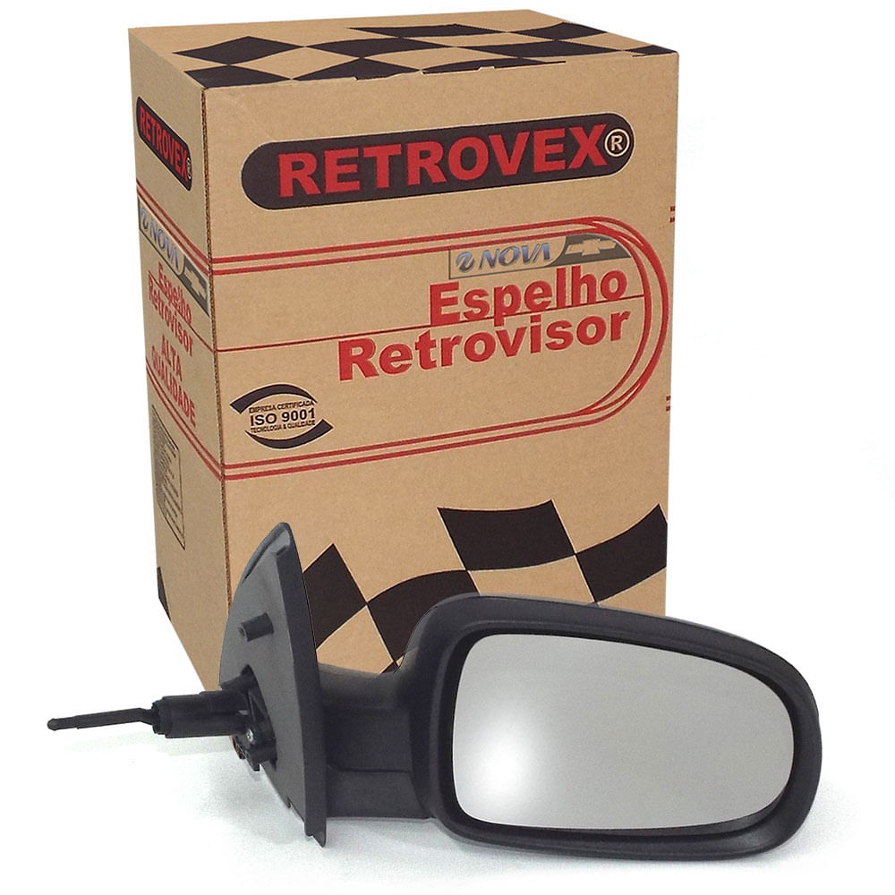 Par De Espelho Retrovisor Com Controle Manual Montana /corsa
