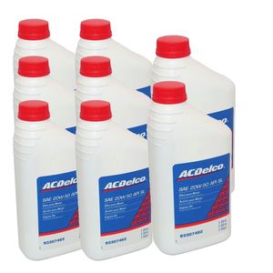 Kit Com 8 Óleos Motor Mineral 20w50sl Acdelco KIT2253