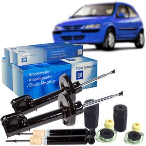 Amortecedores Dianteiro E Traseiro A Gas Celta Peças Genuínas GM KIT1101B