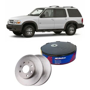 Par Disco Freio Dianteiro Ford Explorer Acdelco KIT2547