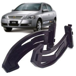 Par De Braço Limitador Porta Luvas Preto  Astra Autoplast KIT1226